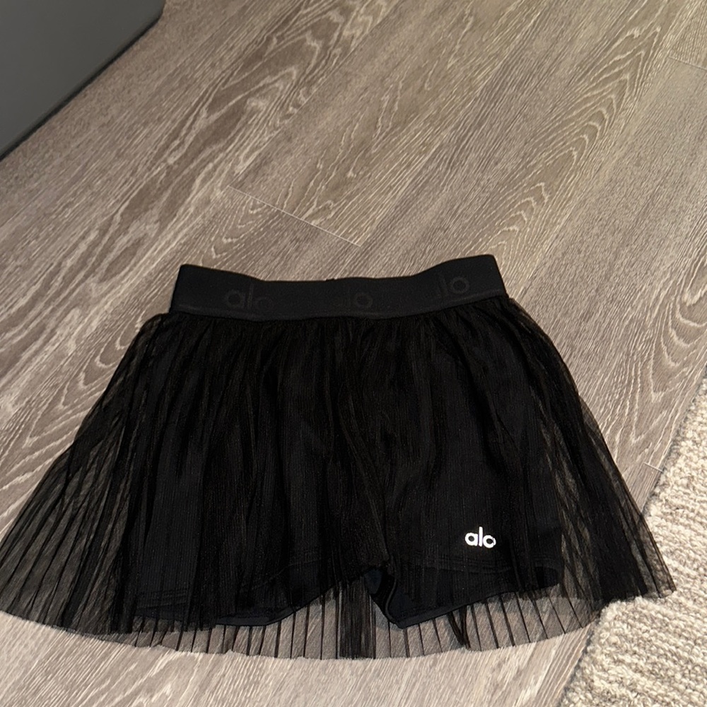 alo yoga tulle skort